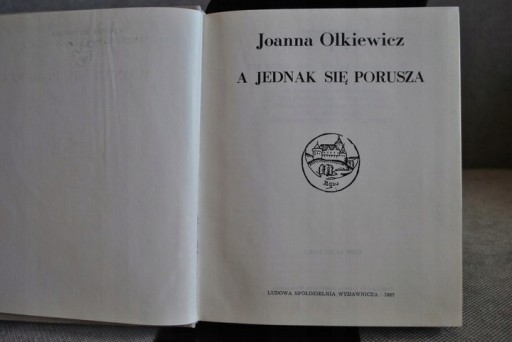 Zdjęcie oferty: A jednak się porusza Olkiewicz