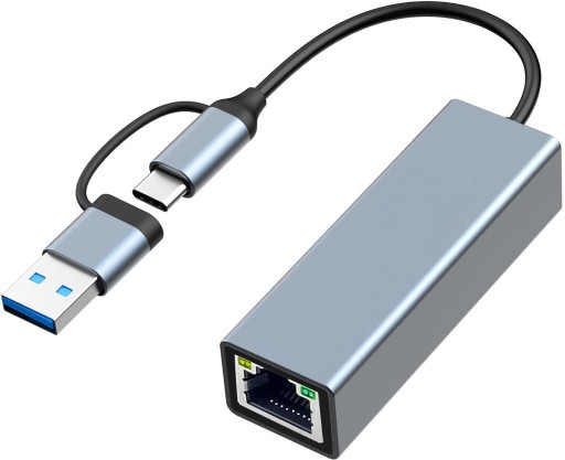 Zdjęcie oferty: Adapter USB-C/USB na Ethernet Omivine