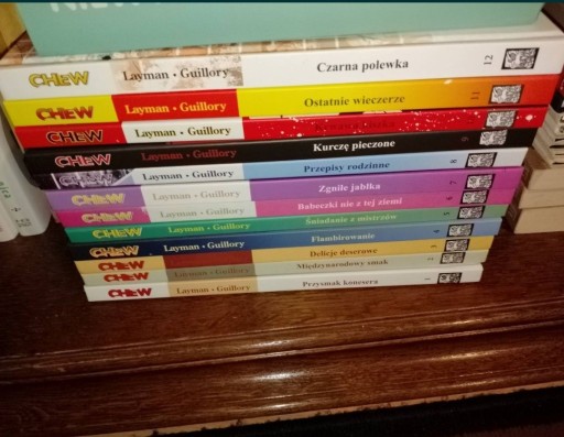 Zdjęcie oferty: Komiks Chew Layman 12 tomów komplet jak nowe