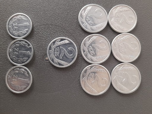 Zdjęcie oferty: Monety 1 złoty oraz 2 złote .