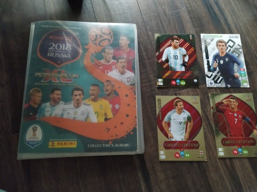 Zdjęcie oferty: Album z kartami road to 2018 fifa world cup Russia