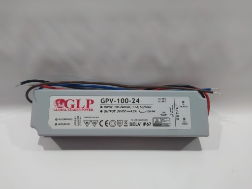 Zdjęcie oferty: Zasilacz led GLP GPV 100,  24 100W 24V 4,2W IP67