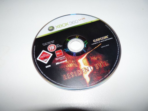 Zdjęcie oferty: Resident Evil 5 xbox 360