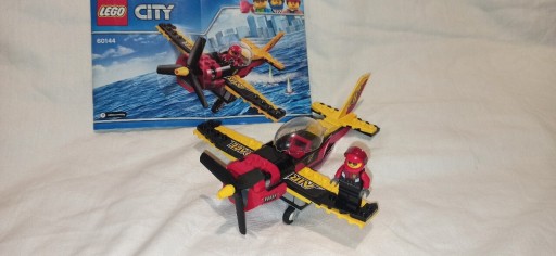 Zdjęcie oferty: Lego City 60144 - Samolot Wyścigowy 