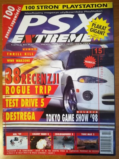 Zdjęcie oferty: Psx Extreme 15/98 Stan Bardzo dobry! Unikat!