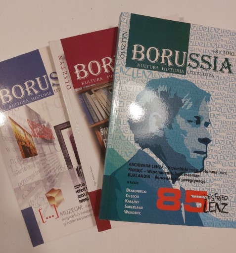 Zdjęcie oferty: Borussia, kultura, historia, literatura