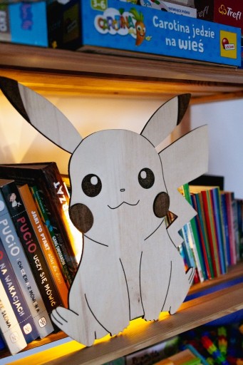 Zdjęcie oferty: Lampka Pikachu Pokemon lampka nocna 40cm