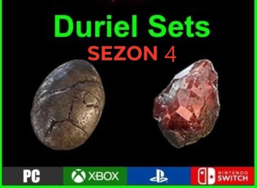 Zdjęcie oferty: Diablo 4 Sezon 4 - 10x Duriel SET Szybka dostawa