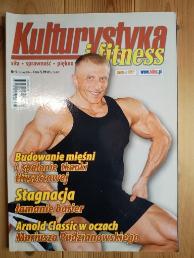 Zdjęcie oferty: Kulturystyka i fitness - KIF - nr 5 maj 2004 czasopismo kulturystyczne