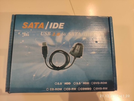 Zdjęcie oferty: Mostek IDE/SATA na USB 2.0