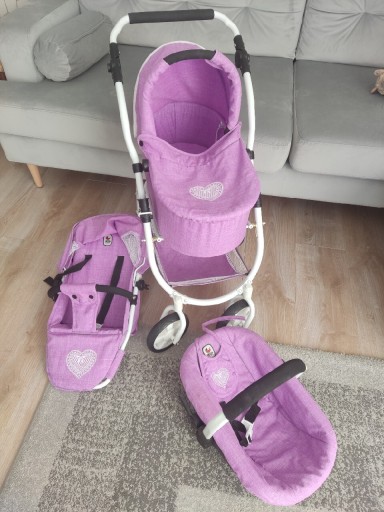 Zdjęcie oferty: Wózek dla lalek 3w1 CHIC 2000