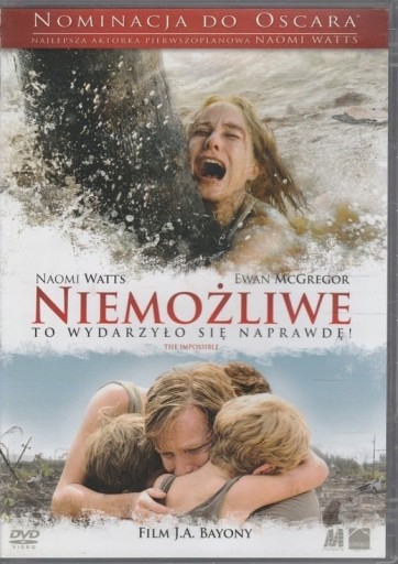 Zdjęcie oferty: Film Niemożliwe - DVD