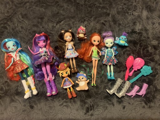 Zdjęcie oferty: Zestaw lalek 6szt My Little PONNY Equestria Girls 