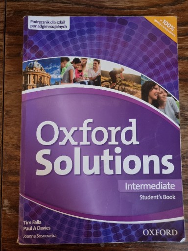 Zdjęcie oferty: Podręcznik Oxford Solutions Intermediate