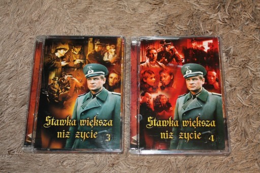 Zdjęcie oferty: Stawka większa niż Życie  płyta nr. 3 i 4  4xDVD 