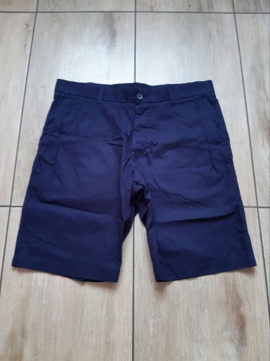 Zdjęcie oferty: Krótkie spodenki bermudy granatowe H&M 34 (M)