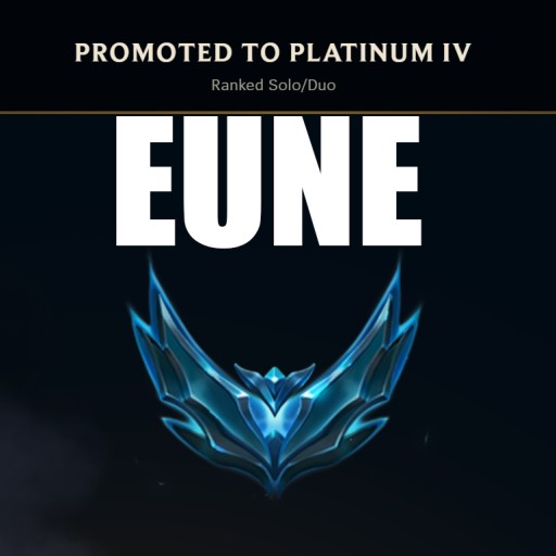 Zdjęcie oferty: Konto EUNE Platyna|Platinum League of Legends Lol