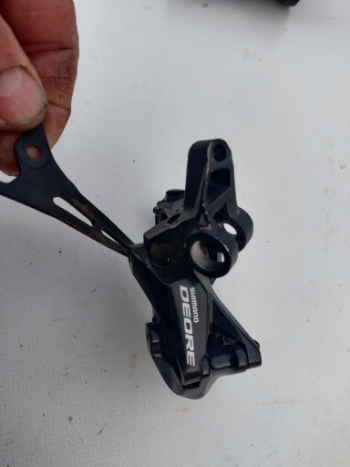 Zdjęcie oferty: SHIMANO DEORE - czarna bez zębatek przerzutka tył