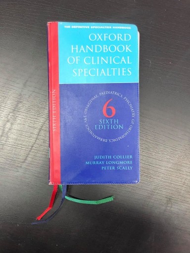 Zdjęcie oferty: OXFORD Handbook of clinical specialties-6 edition