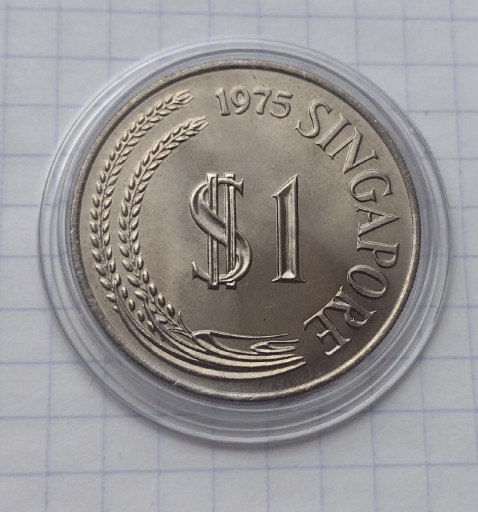 Zdjęcie oferty: (1692) Singapur 1 dolar 1975 UNC