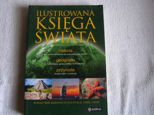 Zdjęcie oferty: KSIĄŻKA-ILUSTROWANA KSIĘGA ŚWIATA