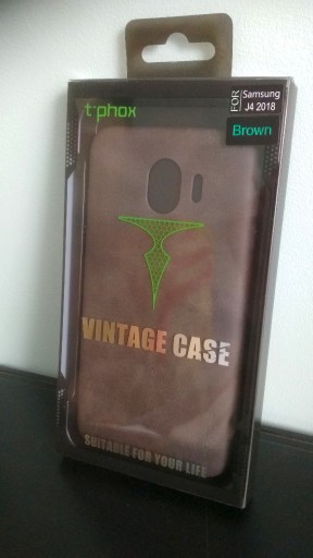 Zdjęcie oferty: Etui T-PHOX Vintage Samsung Galaxy J4 J400 2018