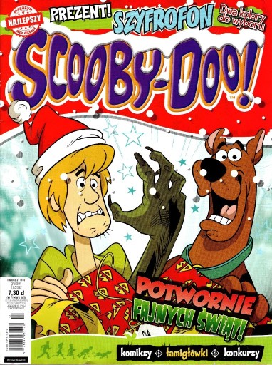 Zdjęcie oferty: magazyn Scooby-Doo 12/2012 komiksy łamigłówki