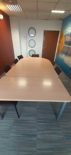 Zdjęcie oferty: Duży, modułowy stół konferencyjny 72x140x283