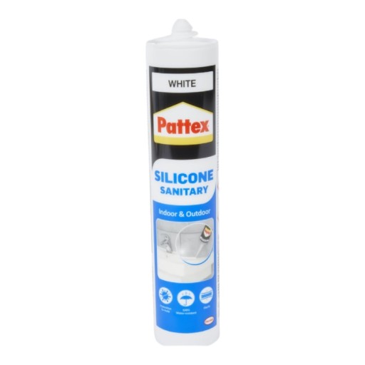 Zdjęcie oferty: Pattex kit silikonowy 280 ml biały 