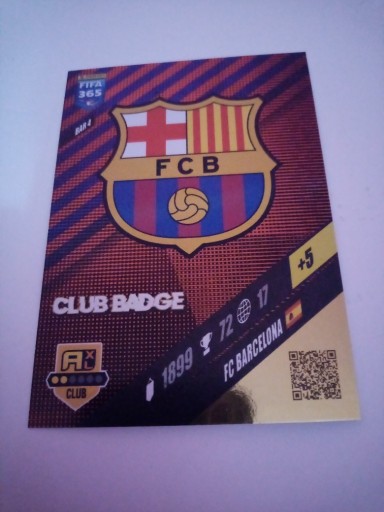 Zdjęcie oferty: * Fifa 365 2024 Club Badge BAR 4 FC BARCELONA 