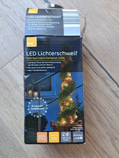 Zdjęcie oferty: Lampki led łańcuch drucik święta 