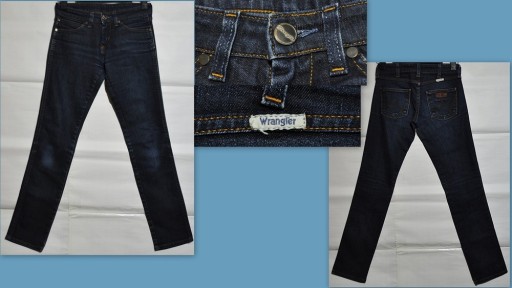 Zdjęcie oferty: WRANGLER jeansy  rozm.W25 L 32 bdb  stan