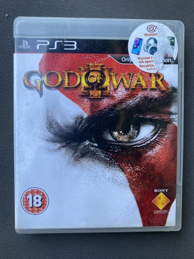 Zdjęcie oferty: Gra God of War 3 PS3 play station ps3 pudełkowa