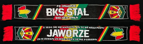 Zdjęcie oferty: Szal BKS Bielsko Zagłębie Sosnowiec Miedz firma OK