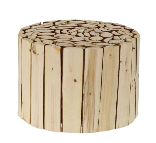 Zdjęcie oferty: Stołek stolik podstawka drewniany dekoracyjny 