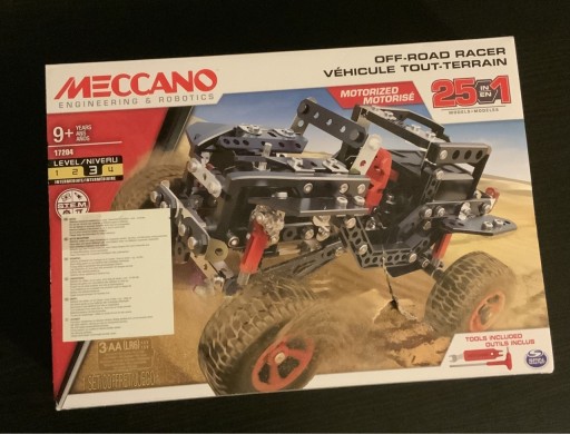 Zdjęcie oferty: Meccano terenówka 17204 zestaw 25 w 1