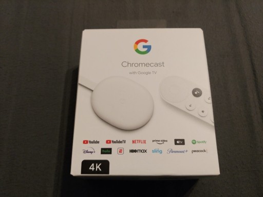 Zdjęcie oferty: Google Chromecast 4k