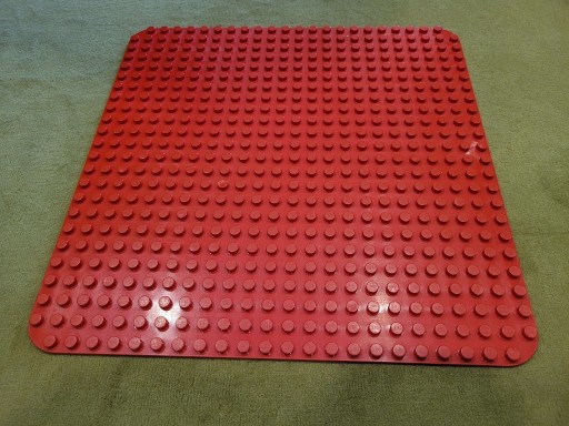 Zdjęcie oferty: LEGO DUPLO podstawka czerwona 24x24