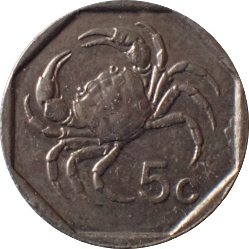 Zdjęcie oferty: Malta 5 centów z 1991 roku - OBEJRZYJ MOJĄ OFERTĘ