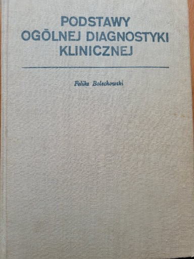 Zdjęcie oferty: Podstawy ogólnej diagnostyki klinicznej 