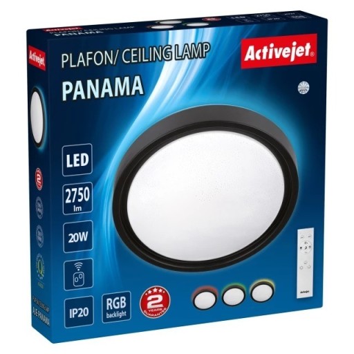 Zdjęcie oferty:  Plafon sufitowy LED Activejet PANAMA RGB