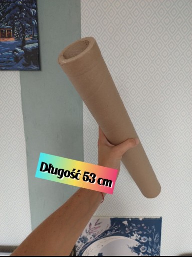Zdjęcie oferty: Tuba tekturowa, słupek tuleja kartonowa, filar, drapak 7x53