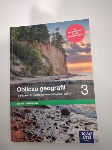 Zdjęcie oferty: podręcznik Oblicza Geografii 3, Nowa Era, podstawa