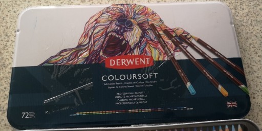 Zdjęcie oferty: Derwent Coloursoft 72 kredki 