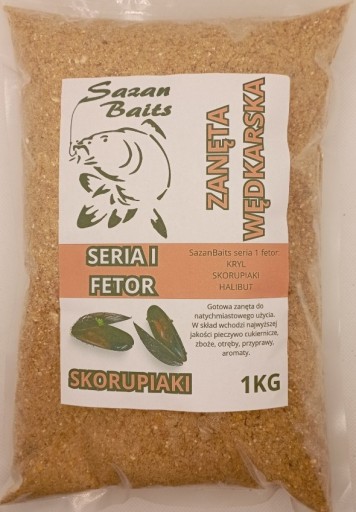 Zdjęcie oferty: Zanęta wędkarska SazanBaits SKORUPIAKI 1KG