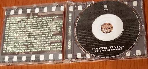 Zdjęcie oferty: Płyta CD PAKTOFONIKA KINEMATOGRAFIA Gigant Records