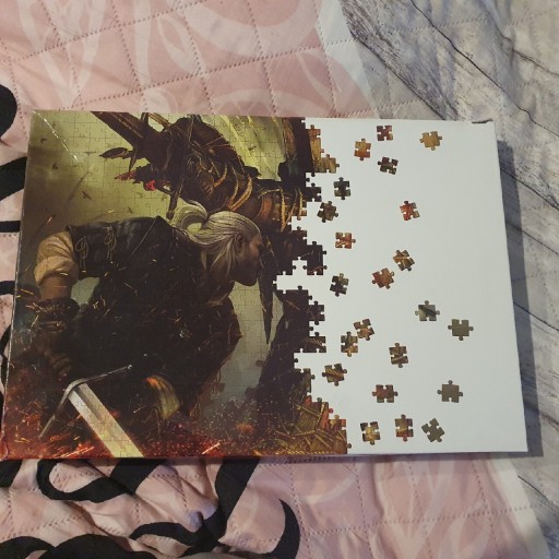 Zdjęcie oferty: Puzzle wiedźmin 1500 cd projekt I wyd. Nowe