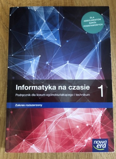 Zdjęcie oferty: Informatyka na czasie 1