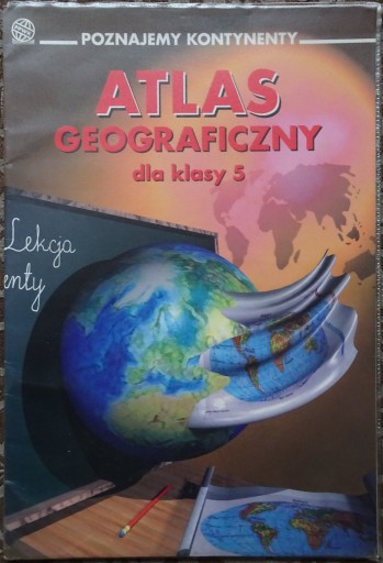 Zdjęcie oferty: Atlas geograficzny dla klasy 5.