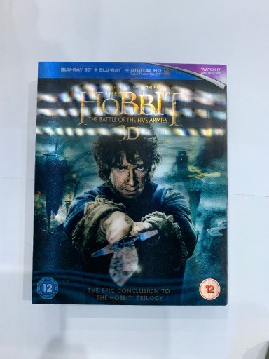 Zdjęcie oferty: Hobbit Bitwa Pieciu Armii Blu-Ray 3D+2D Ang. Wer.